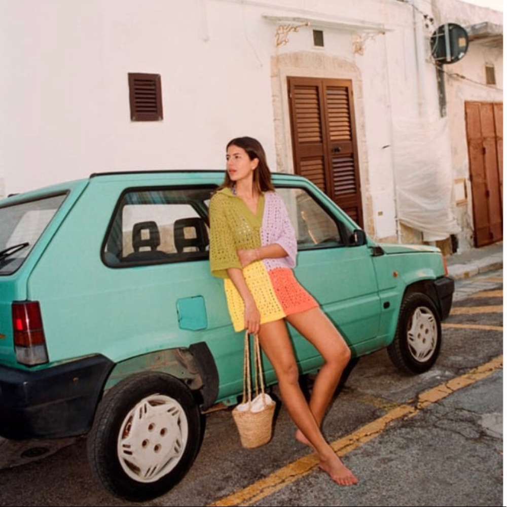 Zara Oversized Polo Sweater - Size Small